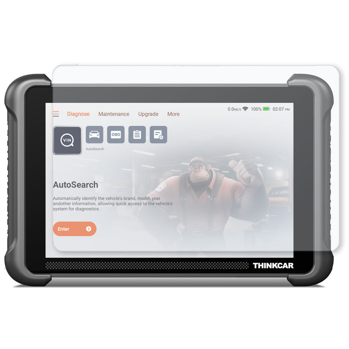Thinkcar Platinum 191 Screen Protector Film – 8" Diagnostic Scanner Display Protection