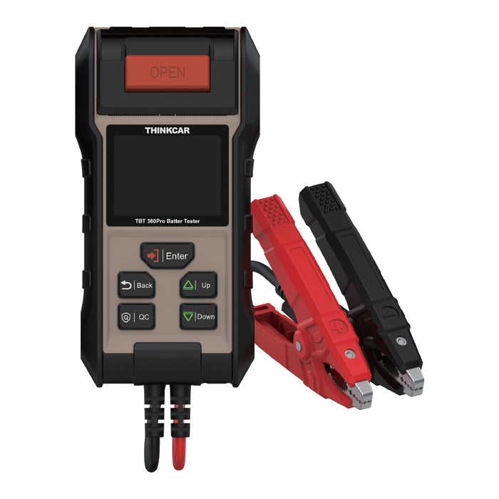 Thinkcar TBT 360 PRO Automotive Battery Tester & Charging System Analyzer - 12V Battery Diagnostic Tool
