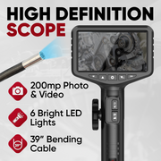 Thinkcar ES401 Automotive Inspection Camera - HD Digital Endoscope with LED Light