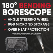 Thinkcar ES401 Automotive Inspection Camera - HD Digital Endoscope with LED Light
