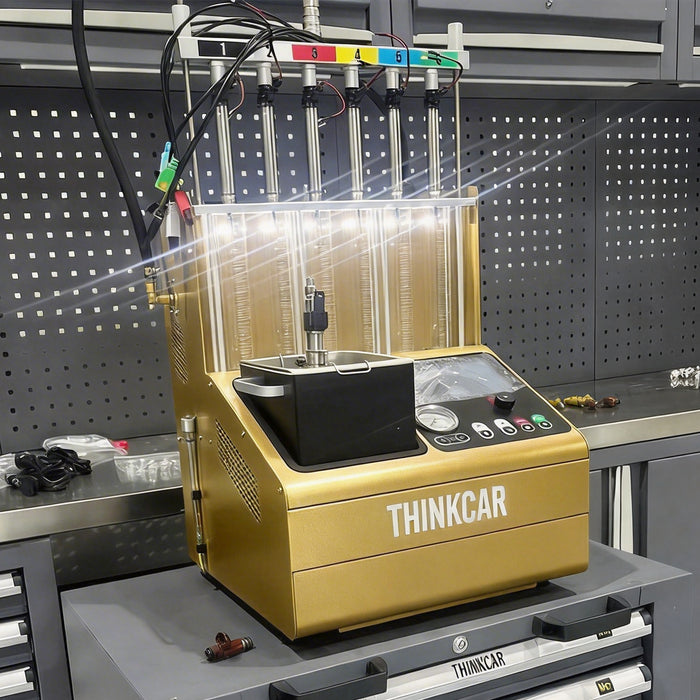 PAQUETE de generador y probador de señal de limpieza de inyectores de combustible: TK-IMT602 + caja GDI