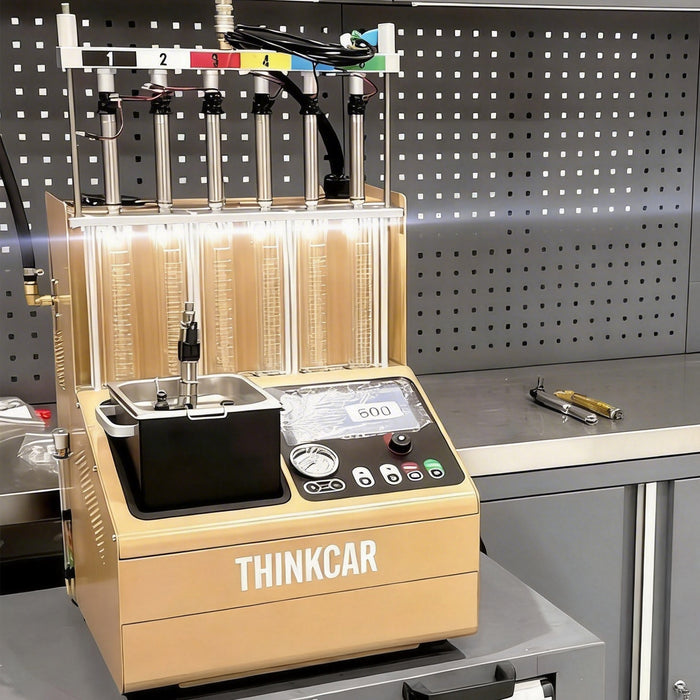 PAQUETE de generador y probador de señal de limpieza de inyectores de combustible: TK-IMT602 + caja GDI