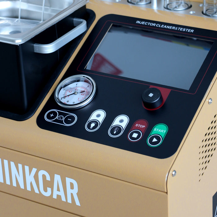 PAQUETE de generador y probador de señal de limpieza de inyectores de combustible: TK-IMT602 + caja GDI