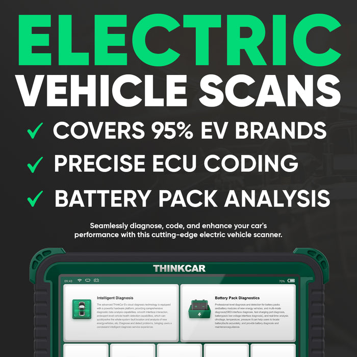 PLATINUM EVD - Advanced Electric Vehicles Diagnostic Scanner Tools OBD2 Enhanced Car Code Reader