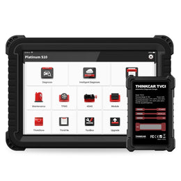 Thinkcar Platinum S10 CANFD 10-Inch Professional Diagnostic Scanner - Bi-Directional OBD2 Tool with Full System Coverage