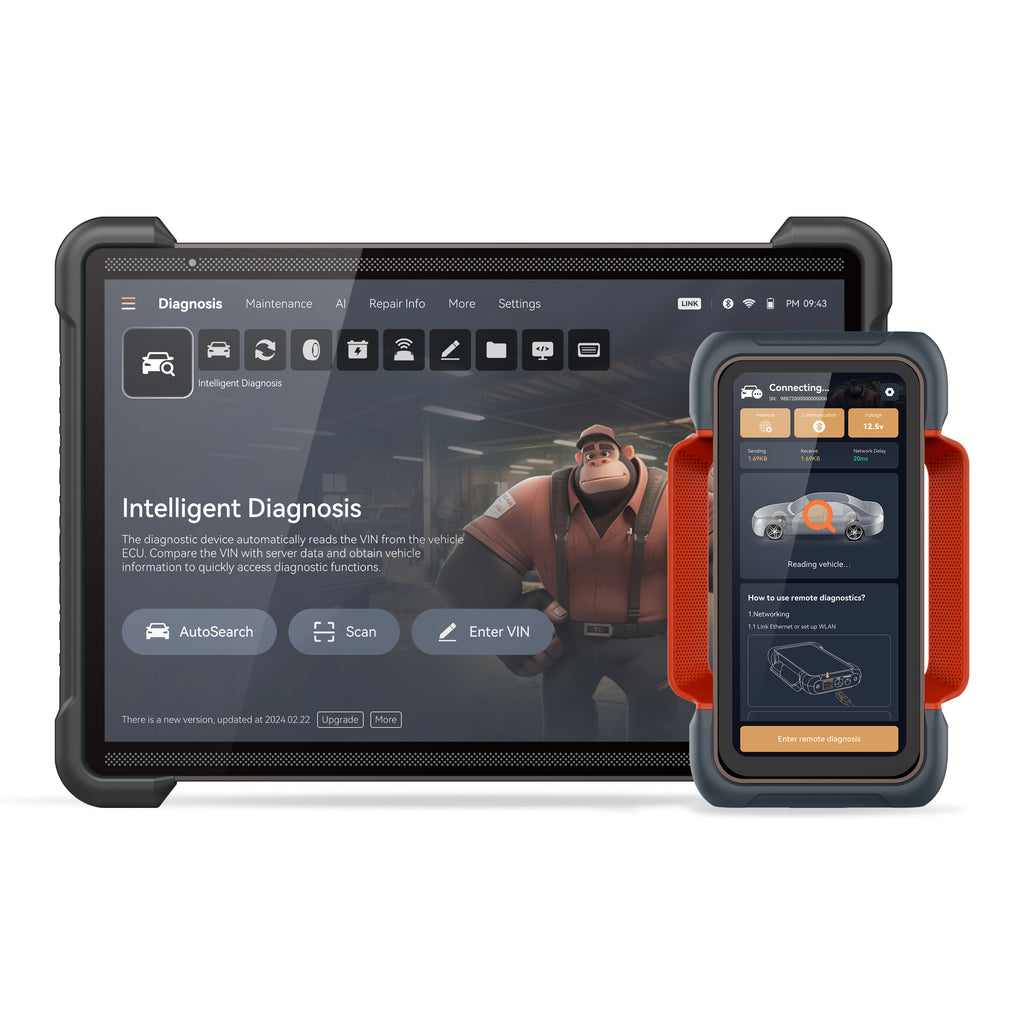 Thinkcar Platinum 394 12-Inch OBD2 Scanner | AI-Powered Advanced