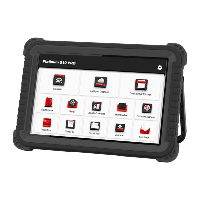 Thinkcar Platinum S10 PRO 10-Inch Professional Diagnostic Tablet - Bi-Directional OBD2 Scanner for Passenger & Heavy Duty Trucks