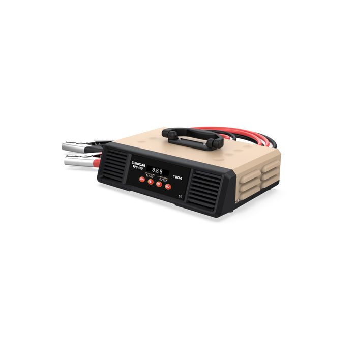 Thinkcar PPS100 Professional 100A Battery Charger & Power Supply - 12V Battery Support for Diagnostics & Programming