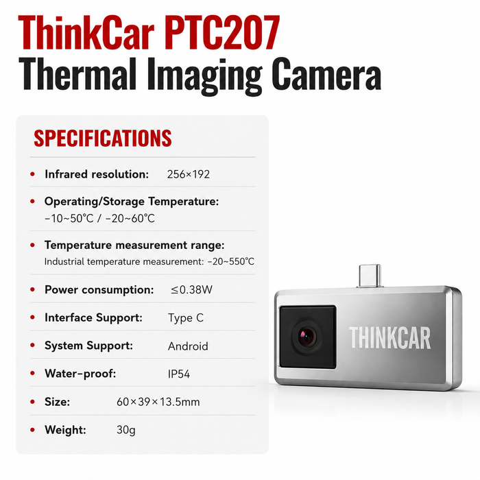 Thinkcar PTC207 - Thermal Imager Automotive Diagnostic Tool