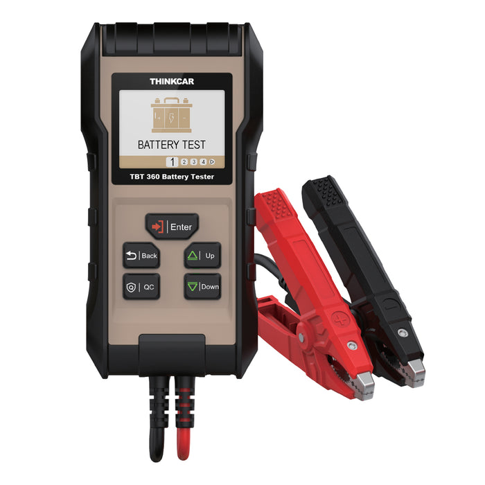 Thinkcar TBT360 Professional Battery Tester - 12V/24V Battery, Starting & Charging System Analyzer
