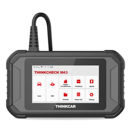 Thinkcar THINKCHECK M43 5-Inch OBD2 Scanner Vehicle Diagnostic Car Code Reader ABS, SRS, ECM, TCM