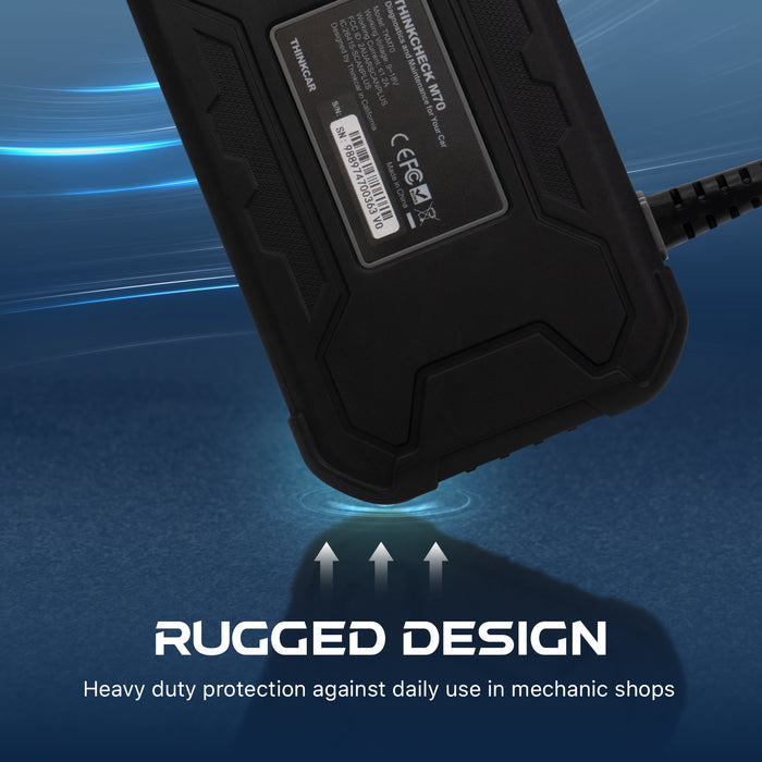 Thinkcar THINKCHECK M70 5-Inch Full System OBD2 Scanner Car Code Reader Tablet Comprehensive Vehicle Diagnostic Scan Tool