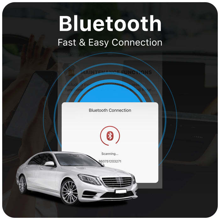 Escáner Bluetooth OBD2 con herramienta de reinicio TPMS - Oferta de paquete THINKDIAG + TPMS G2