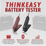 Thinkcar ThinkEasy V2 - Car Battery Tester with Bluetooth 5.0 + App Automotive Alternator Tester