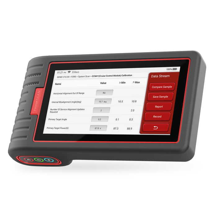 THINKSCAN MAX - Car Diagnostic Scan Tool for All Vehicles All System OBD2 Scanner with 28 Maintenance Functions