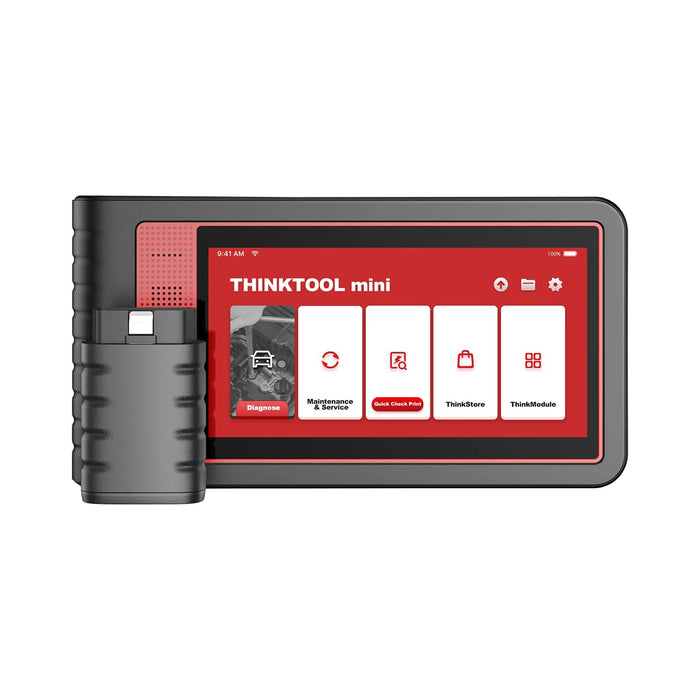 THINKTOOL MINI - 6" OBD2 Scanner, OE-Level Full System Car Diagnostic Tool with 28 Resets Bidirectional Scan Tool