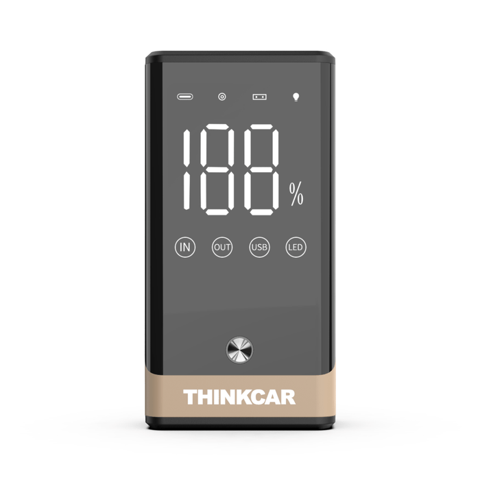 Thinkcar TJS-120  Portable Jump Starter – 12,000mAh 12V Battery Booster for Up to 6.0L Gas & 4.0L Diesel Engines