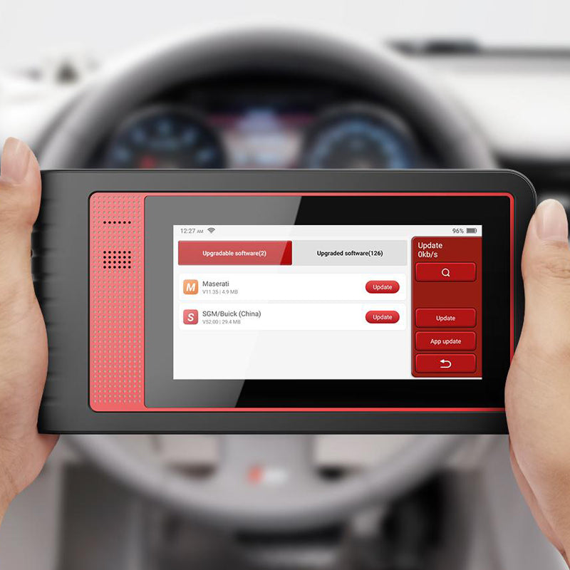 Wi-Fi software updates THINKTOOL MINI Wi-Fi update screen
