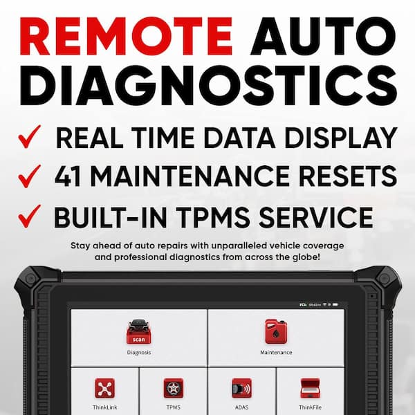 PLATINUM 393 - 10" Full System Professional Car Diagnostic Scanner with 41 Maintenance Reset Functions