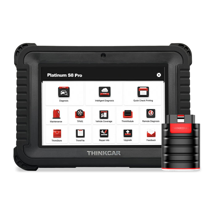 PLATINUM S8 PRO - 8" Touchscreen Wireless Professional OBD2 Automotive Diagnostic Scanner for Car Maintenance