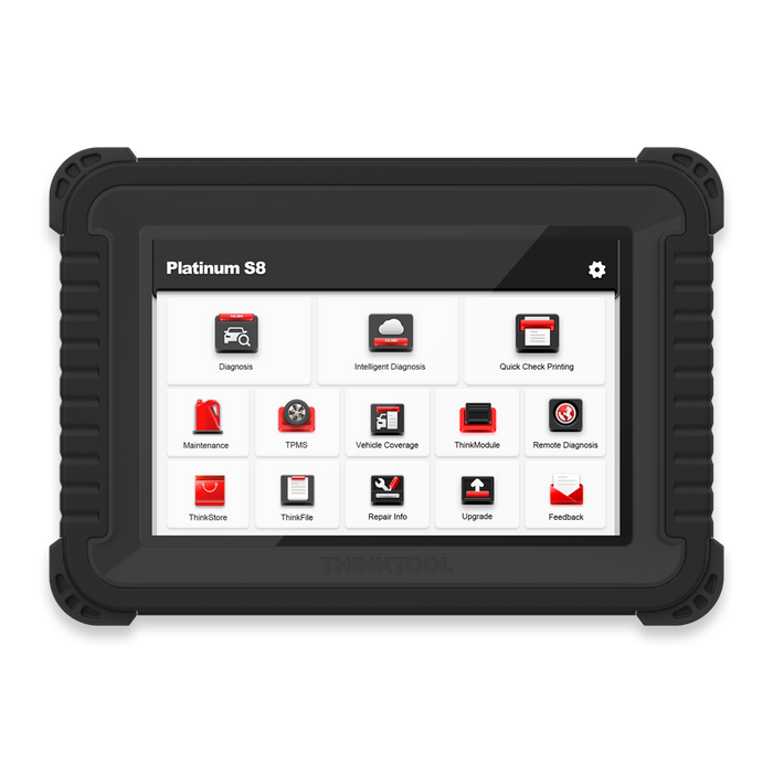 PLATINUM S8 - 8" Advanced Professional Automotive Diagnostic Tool with 28 Maintenance Functions and Special OE-Level Features