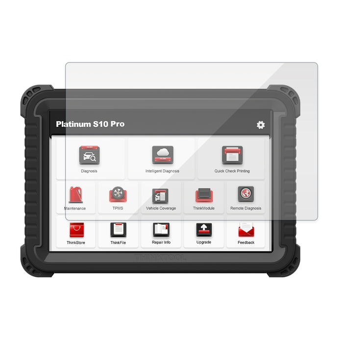 Protector de pantalla de 10 pulgadas para escáner de diagnóstico de vehículos Thinkcar PLATINUM S10 CAN FD, S10 PRO, ULTRA X10 (1 cantidad)