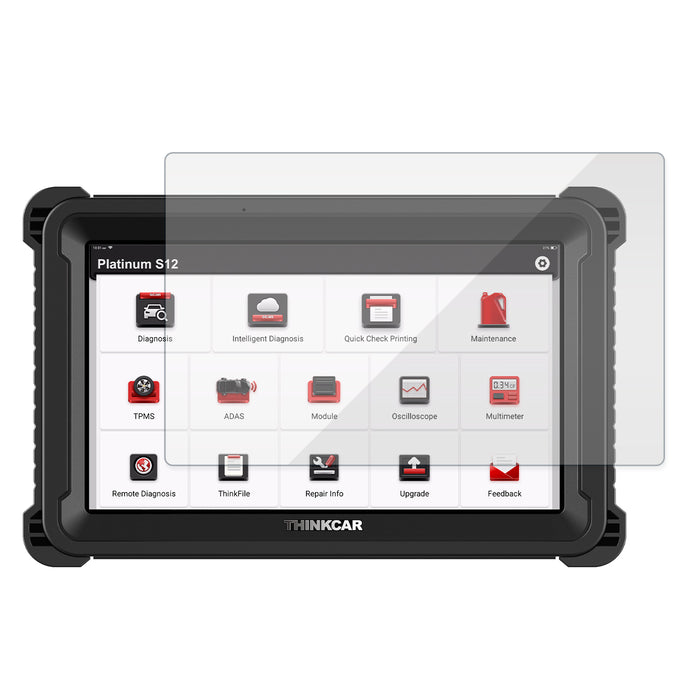 Protector de pantalla de 12" pulgadas para escáner de diagnóstico de vehículos Thinkcar PLATINUM S12 (1 cantidad)