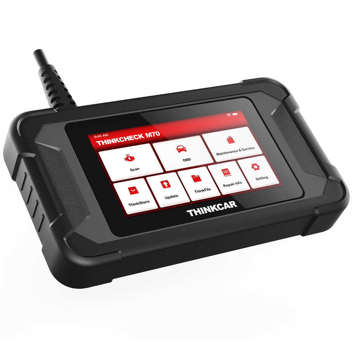 THINKCHECK M70 - 5" Full System OBD2 Scanner Car Code Reader Tablet Comprehensive Vehicle Diagnostic Scan Tool