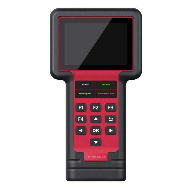 3.5 Inch OBD2 Scanner Car Code Reader for Oil, Brake Vehicle Diagnostic Tool (Red) - THINKSCAN 609