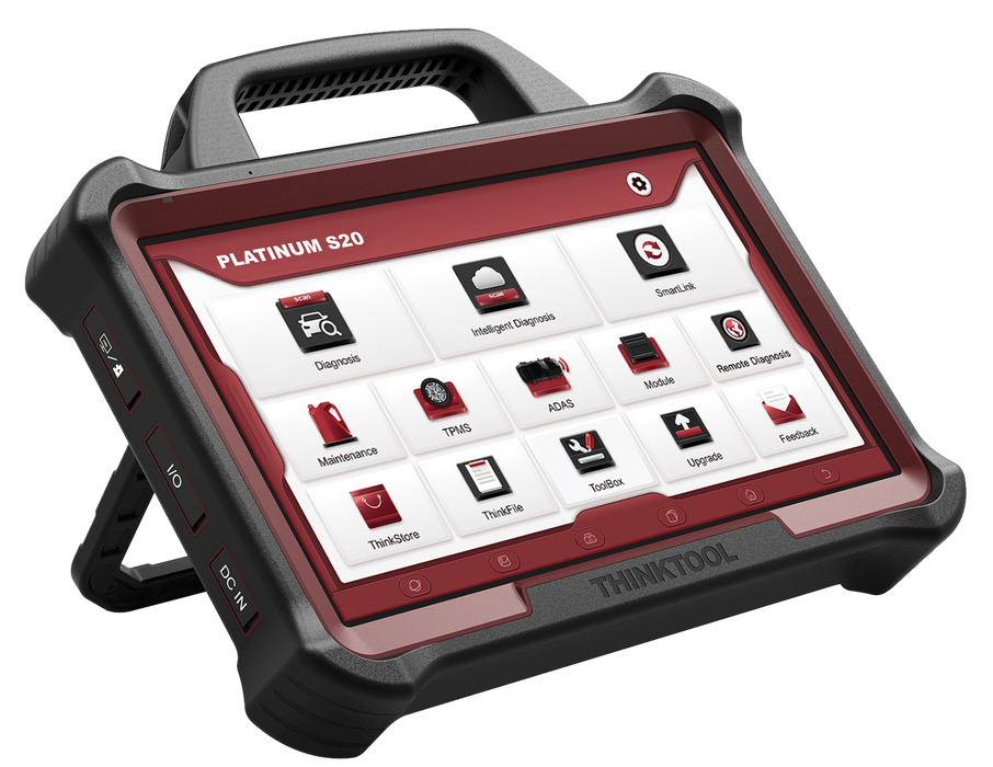PLATINUM S20 - Tableta escáner OBD2 de sistema completo de 13,3 pulgadas con 35 restablecimientos de mantenimiento Herramienta profesional de lectura de códigos de diagnóstico de vehículos